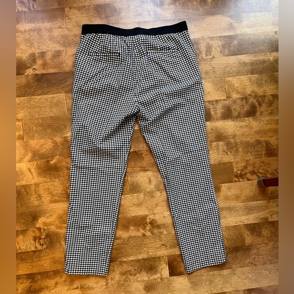 ZARA Checked Ankle Pants XL - Picture 2 of 7